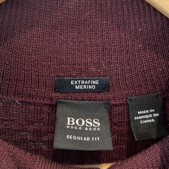 Men's Hugo Bosss Knitwear Sweater Turtleneck - Picture 5 of 12